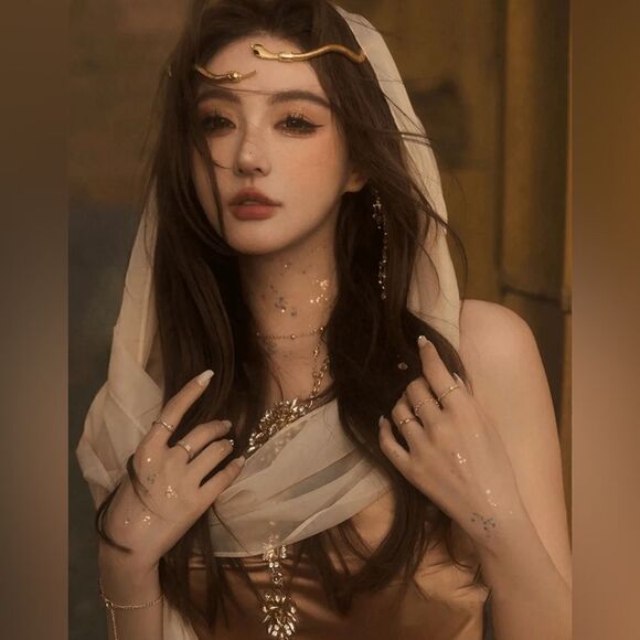 Snake  necklace  N764 - Picture 4 of 7